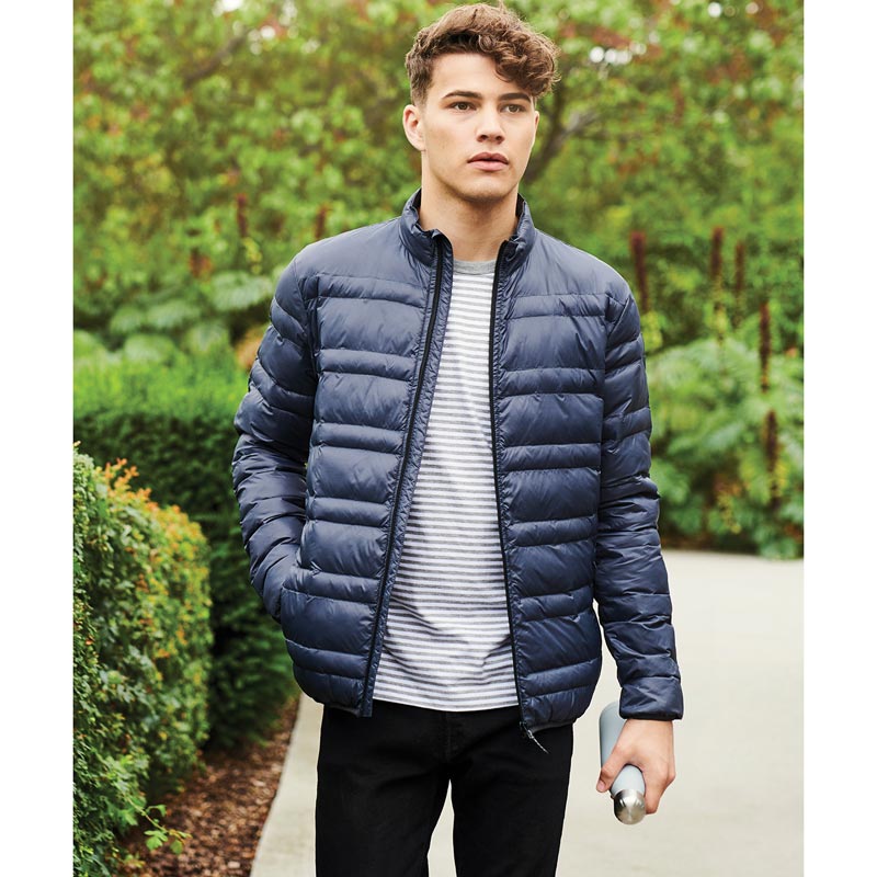 Firedown down-touch jacket - Navy/French Blue S
